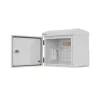Lanberg 10" 3U kültéri rack szekrény, 300×200×300, falra/oszlopra szerelhető, IP55, szürke, összeszerelt