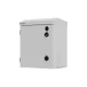 Lanberg 10" 3U kültéri rack szekrény, 320×220×400, falra/oszlopra szerelhető, IP55, szürke, összeszerelt