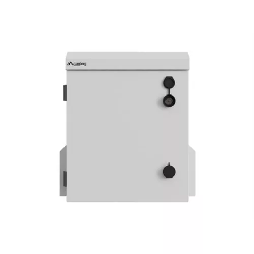 Lanberg 10" 3U kültéri rack szekrény, 320×220×400, falra/oszlopra szerelhető, IP55, szürke, összeszerelt