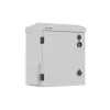 Lanberg 10" 3U kültéri rack szekrény, 320×220×400, falra/oszlopra szerelhető, IP55, szürke, összeszerelt