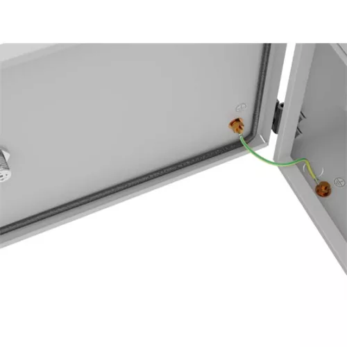 Lanberg 10" 3U kültéri rack szekrény, 340X250X500, falra/oszlopra szerelhető, IP55, szürke, összeszerelt