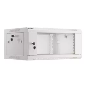   Lanberg 19" fali rack szekrény 4U/600X450 lapraszerelt, szürke V2