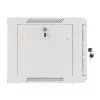 Lanberg 19" fali rack szekrény 6U/600X450 lapraszerelt, szürke V2