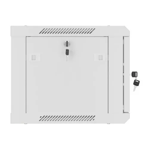 Lanberg 19" fali rack szekrény 6U/600X450 lapraszerelt, szürke V2