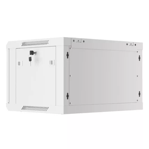 Lanberg 19" fali rack szekrény 6U/600X450 lapraszerelt, szürke V2