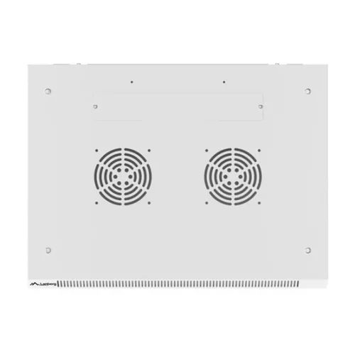 Lanberg 19" fali rack szekrény 6U/600X450 lapraszerelt, szürke V2