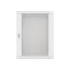 Lanberg 19" fali rack szekrény 15U/600X450 üvegajtó, lapraszerelt, szürke V2