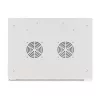 Lanberg 19" fali rack szekrény 15U/600X450 üvegajtó, lapraszerelt, szürke V2