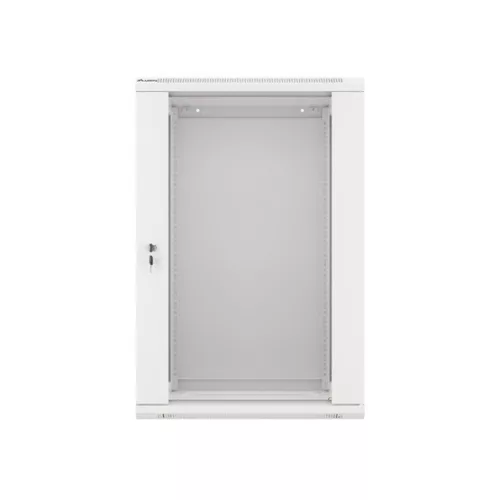 Lanberg 19" fali rack szekrény 18U/600X450 lapraszerelt, szürke V2