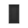 Lanberg 19" fali rack szekrény 22U/600X450 üvegajtó, lapraszerelt, fekete V2