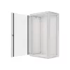Lanberg 19" fali rack szekrény 22U/600X450 lapraszerelt, szürke V2