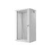 Lanberg 19" fali rack szekrény 22U/600X450 lapraszerelt, szürke V2