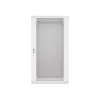 Lanberg 19" fali rack szekrény 22U/600X450 lapraszerelt, szürke V2