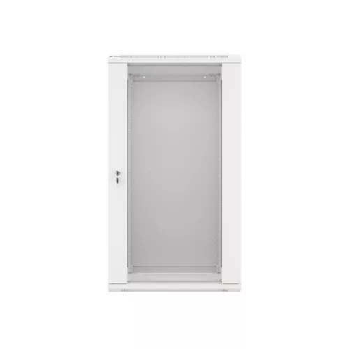 Lanberg 19" fali rack szekrény 22U/600X450 lapraszerelt, szürke V2
