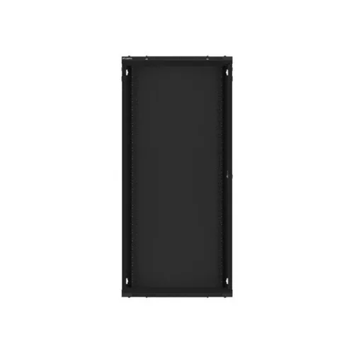 Lanberg 19" fali rack szekrény 27U/600X450 üvegajtó, lapraszerelt, fekete V2