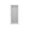 Lanberg 19" fali rack szekrény 27U/600X450 lapraszerelt, szürke V2