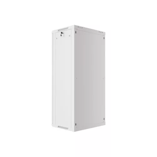 Lanberg 19" fali rack szekrény 27U/600X450 lapraszerelt, szürke V2