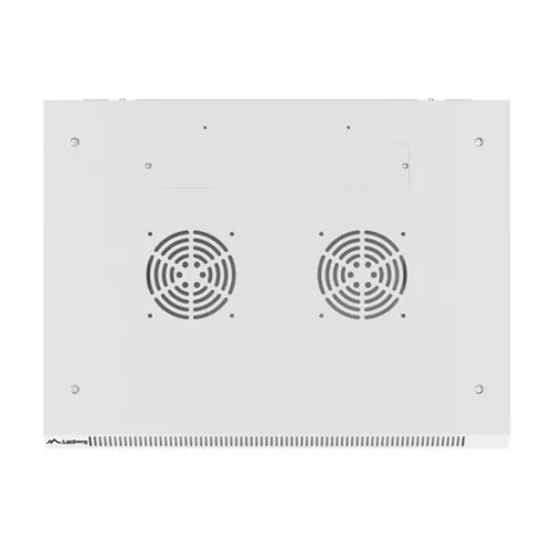 Lanberg 19" fali rack szekrény 27U/600X450 lapraszerelt, szürke V2