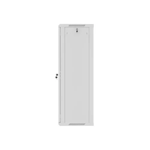 Lanberg 19" fali rack szekrény 27U/600X450 lapraszerelt, szürke V2