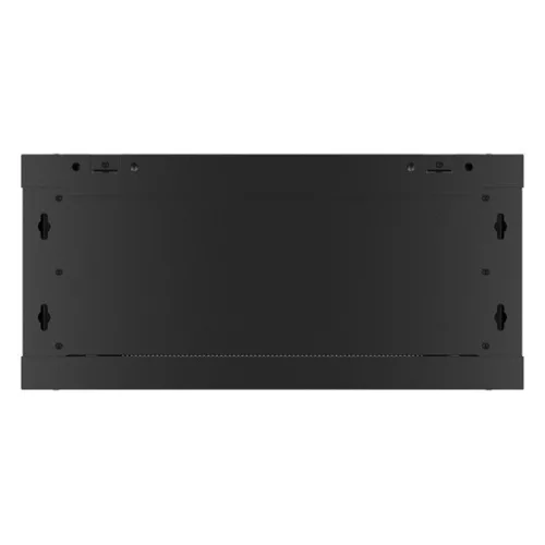 Lanberg 19" fali rack szekrény 4U/600X600 lapraszerelt, fekete V2