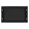 Lanberg 19" fali rack szekrény 6U/600X600 lapraszerelt, fekete V2