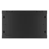 Lanberg 19" fali rack szekrény 6U/600X600 lapraszerelt, fekete V2