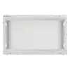 Lanberg 19" fali rack szekrény 6U/600X600 üvegajtó, lapraszerelt, szürke V2