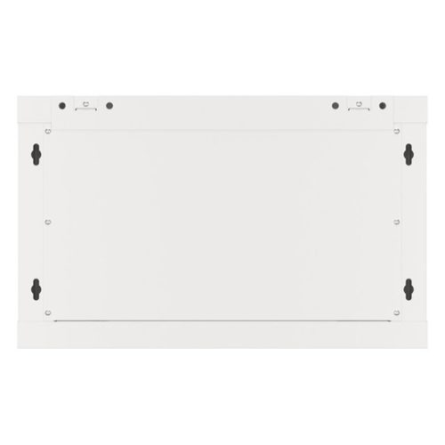 Lanberg 19" fali rack szekrény 6U/600X600 üvegajtó, lapraszerelt, szürke V2