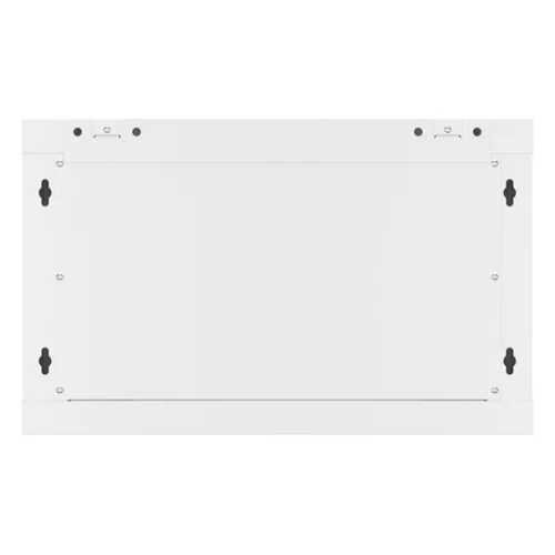 Lanberg 19" fali rack szekrény 6U/600X600 üvegajtó, lapraszerelt, szürke V2
