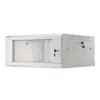 Lanberg 19" fali rack szekrény 9U/600X600 lapraszerelt, szürke V2