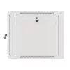 Lanberg 19" fali rack szekrény 9U/600X600 lapraszerelt, szürke V2
