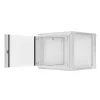 Lanberg 19" fali rack szekrény 9U/600X600 lapraszerelt, szürke V2