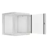Lanberg 19" fali rack szekrény 12U/600X600 lapraszerelt, szürke V2