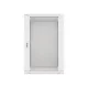 Lanberg 19" fali rack szekrény 18U/600X600 lapraszerelt, szürke V2