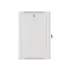 Lanberg 19" fali rack szekrény 18U/600X600 lapraszerelt, szürke V2