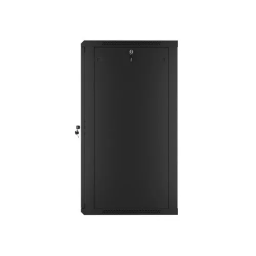 Lanberg 19" fali rack szekrény 22U/600X600 lapraszerelt, fekete V2