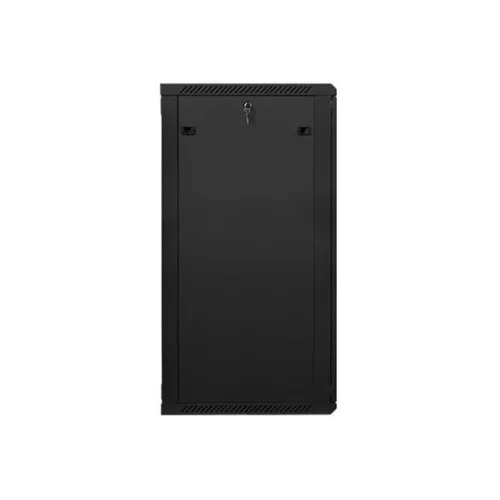 Lanberg 19" fali rack szekrény 27U/600X600 lapraszerelt, fekete V2