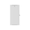 Lanberg 19" fali rack szekrény 27U/600X600 üvegajtó, lapraszerelt, szürke V2