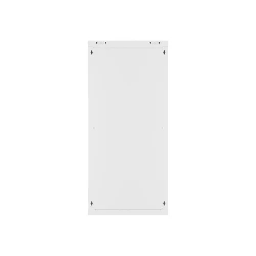 Lanberg 19" fali rack szekrény 27U/600X600 üvegajtó, lapraszerelt, szürke V2