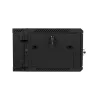 Lanberg 19" kétrészes fali rack szekrény 6U/600X600 lapraszerelt, fekete