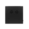 Lanberg 19" kétrészes fali rack szekrény 9U/600X600 lapraszerelt, fekete