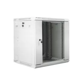   Lanberg 19" kétrészes fali rack szekrény 12U/600X600 lapraszerelt, szürke