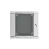 Lanberg 19" kétrészes fali rack szekrény 12U/600X600 lapraszerelt, szürke
