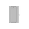 Lanberg 19" fali rack szekrény 12U/540X350, üvegajtó, lapraszerelt, szürke