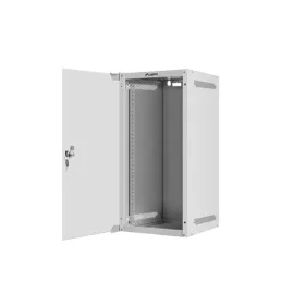   Lanberg 10" fali rack szekrény 12U/280X310, üvegajtó, lapraszerelt, szürke