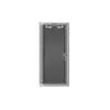 Lanberg 10" fali rack szekrény 12U/280X310, üvegajtó, lapraszerelt, szürke