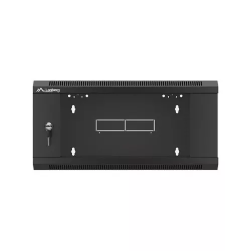Lanberg 19" fali rack szekrény 4U 600 lapraszerelt, fekete