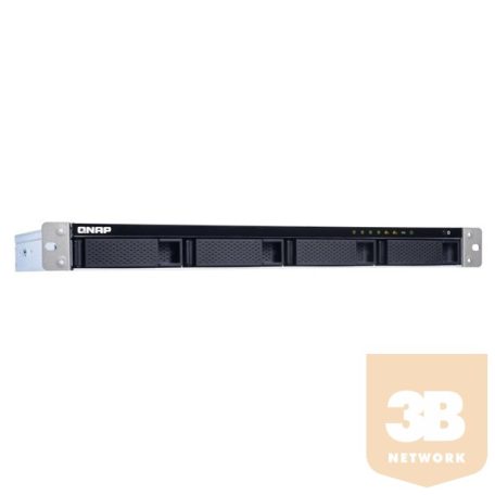 QNAP NAS - TS-431XeU-2G (1U Rack, 4HDD hely, Alpine QC AL-314 1.7GHz, 2GB RAM, SATA, 2x 10 GbE SFP+, 4x GbE, 4x USB3.0)