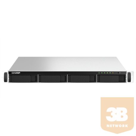 QNAP NAS 4 fiókos Celeron N5095 4x2,9 GHz, 8GB RAM, 2x2500Mbps, HDMI 1.4b, 2xUSB3.2Gen2 - TS-464U-RP-8G