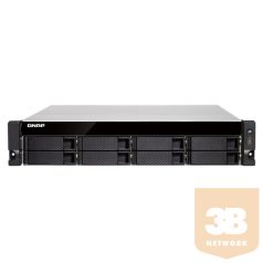   QNAP TS-877XU-RP-3600-8G 8-Bay NAS Ryzen 5 3600 8GB DDR4 8x2.5/3.5inch SATA HDD/SSD 2xGbE LAN 2x10GbE SFP+ USB3.1/3.0 300W